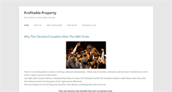 Desktop Screenshot of profitableproperty.com